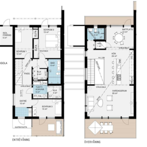 MinItalien Rendering - Planimetrie arredate 2D - Linea Classic - Fair